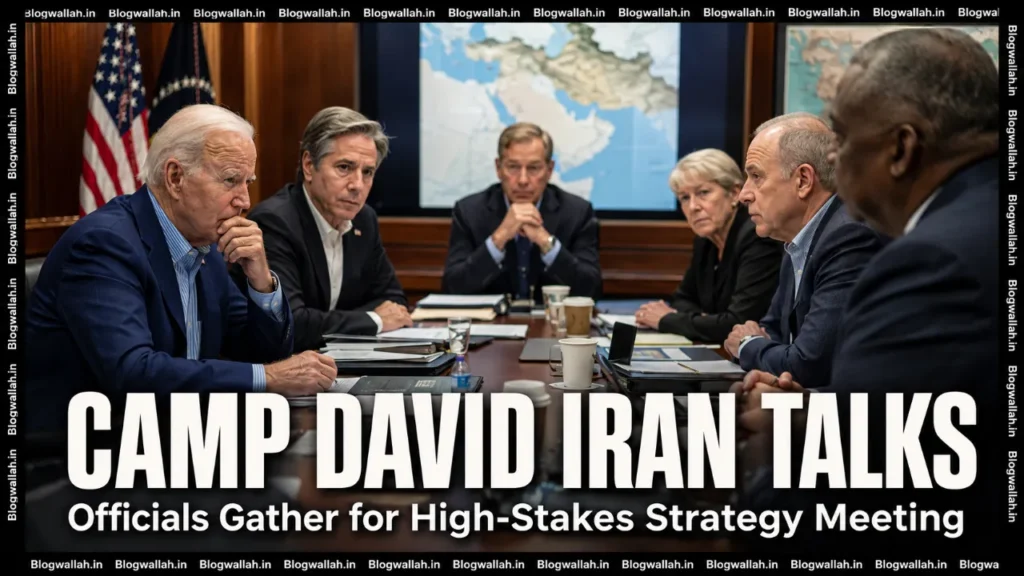 Trump to Hold Rare Camp David Cabinet Meeting as Iran Talks Enter Critical Stage