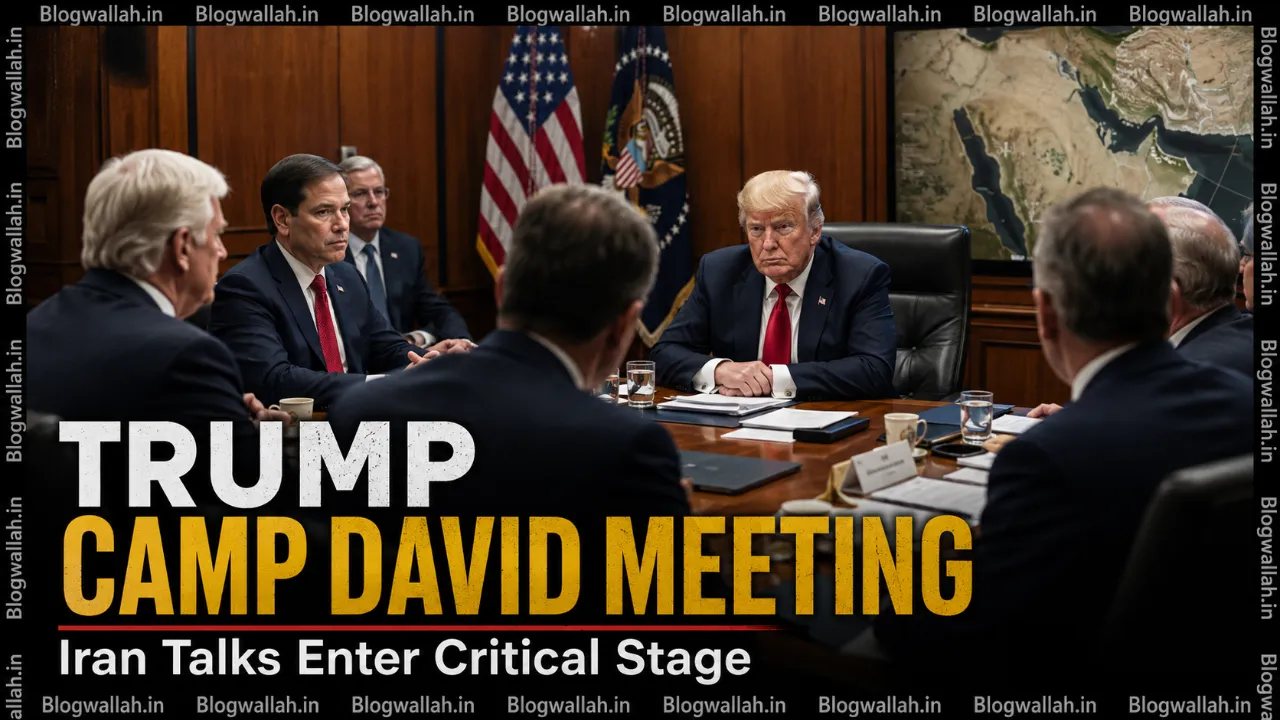 Trump to Hold Rare Camp David Cabinet Meeting as Iran Talks Enter Critical Stage