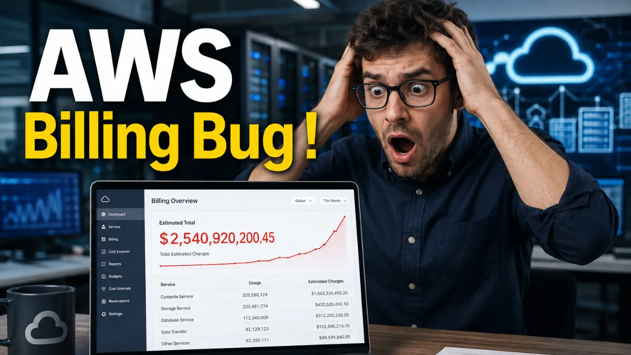 AWS Billing Bug - Blogwallah