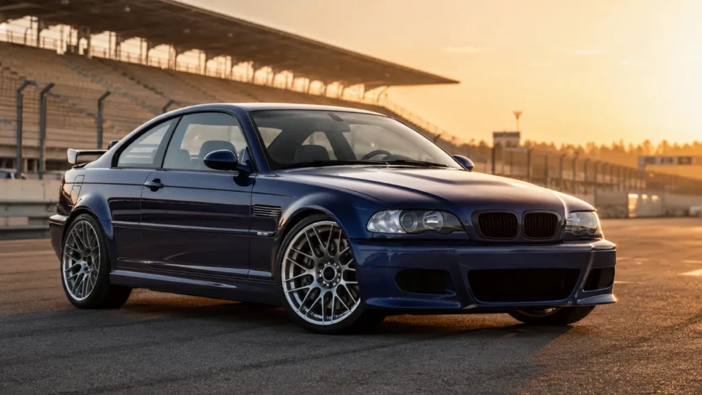2006 BMW M3 in Carbon Black metallic paint, formerly owned by Indy 500 champion Dan Wheldon, listed on Bring a Trailer - Blogwallah.in